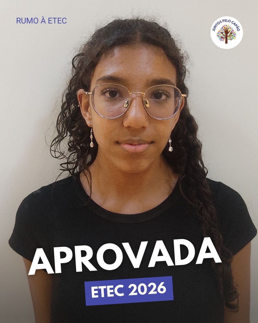 Maria Gabrielly — Aprovado(a) ETEC 2026
